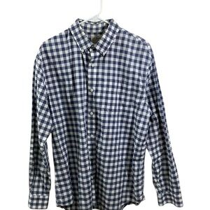 L.L. Bean Men's Plaid Button Down Shirt Traditional Fit